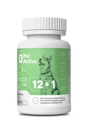 Купить biopetactive витаминный комплекс 12 в 1 для беременных и кормящих собак