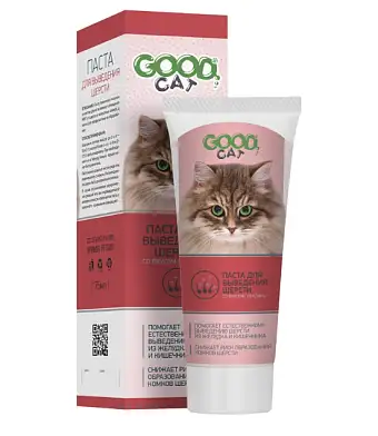Good Cat Паста для Кошек для выведения шерсти со вкусом говядины